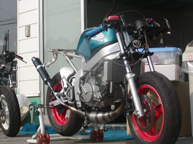 NSR50 SP12 もてぎ北ショートコース仕様 仕上げ編: ガレージ アズ