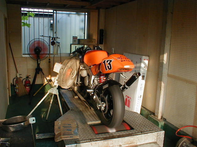 nsr50 チャンバー　ガレージアズ　garage az NSR50 SP12 点火時期合わせ: ガレージ アズ